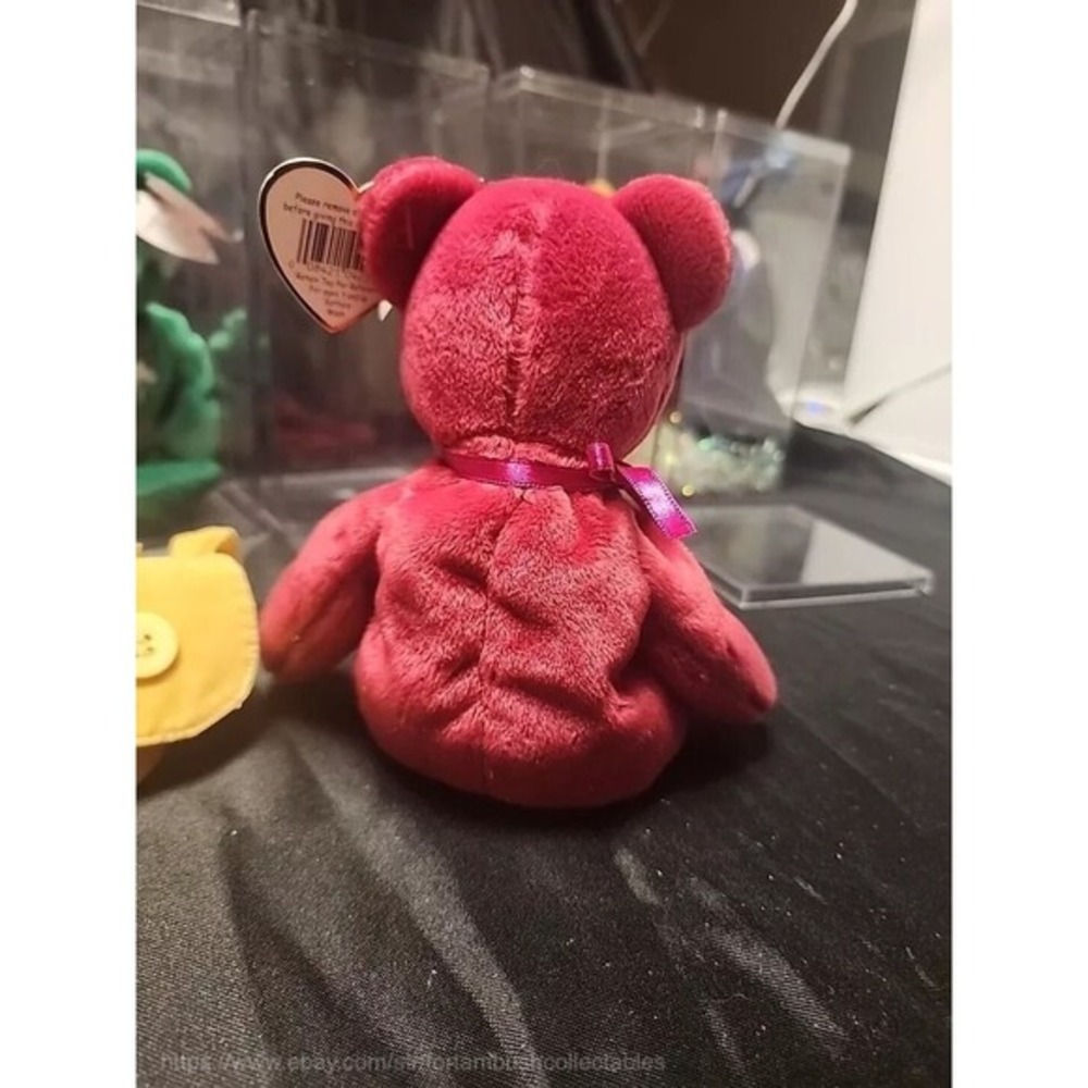 TY Beanie Babies Set Vintage Retired Plush Erin Valentina Snowball Hope - Picture 8 of 16